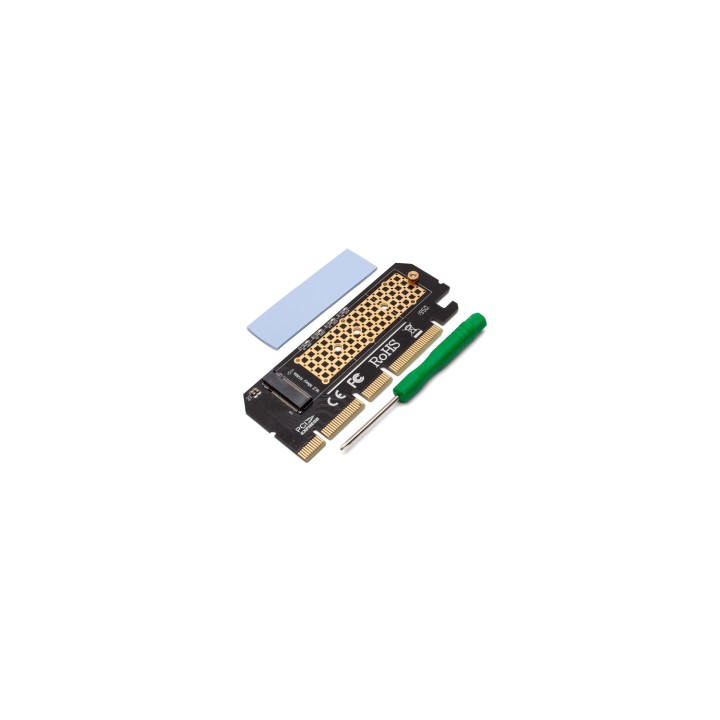 Savio Adapter AK-41 tarjeta y adaptador de interfaz Interno M.2