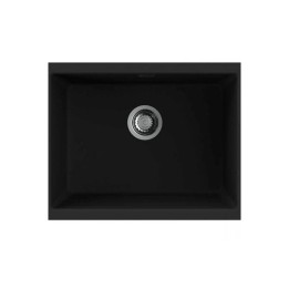 Nodor NorGranite 55.40 1B BK Fregadero encastrado bajo encimera Rectangular Granito