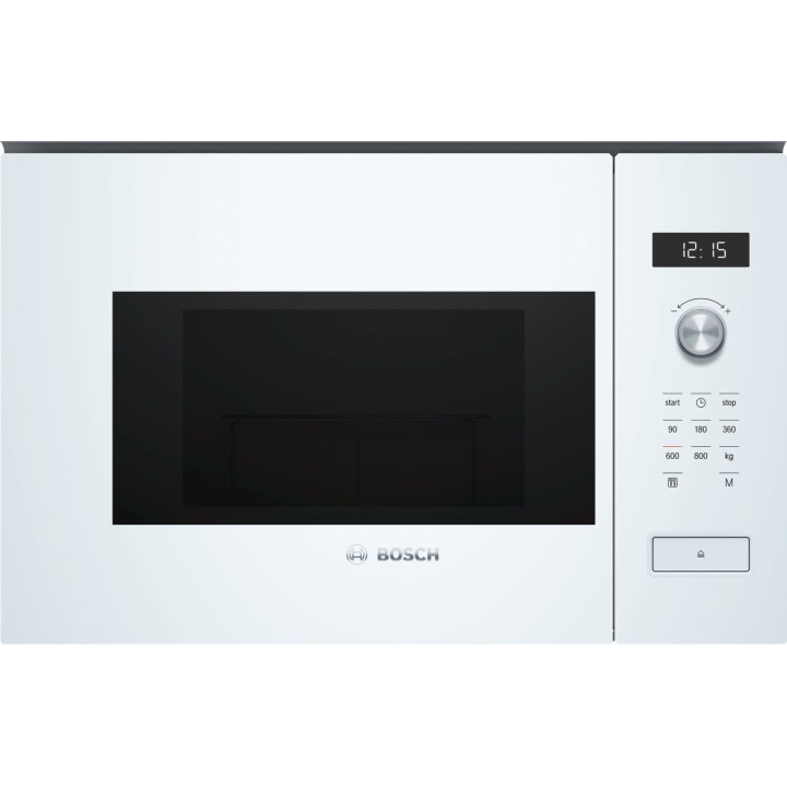 Bosch Serie 6 BFL524MW0 microondas Blanco Solo microondas Integrado 20 L 800 W