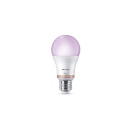 Philips Bombilla LED inteligente RGB A60, base E27, 806 lm, paq. 3