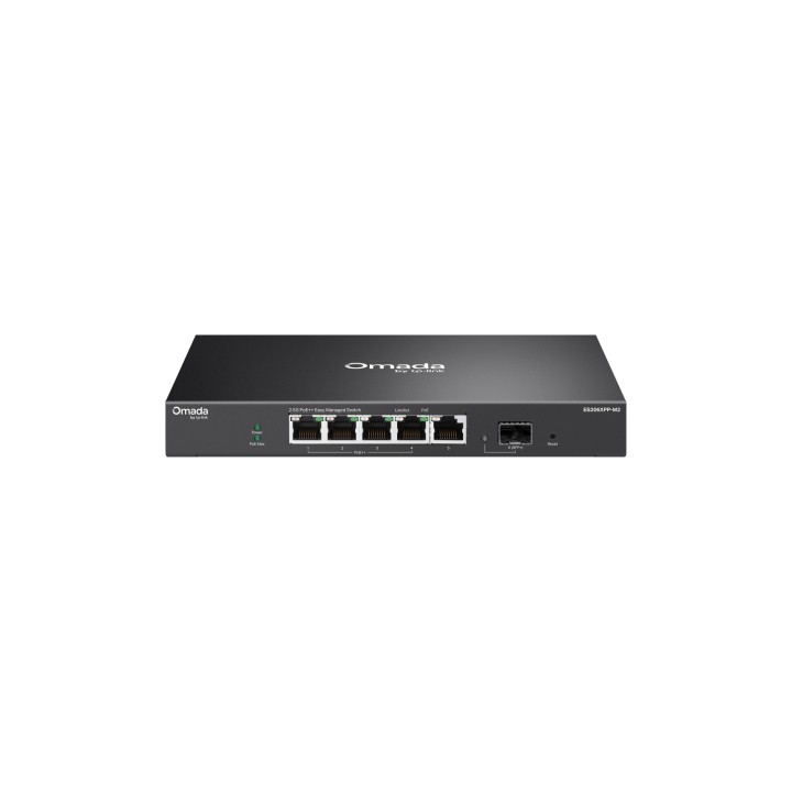 TP-Link ES206XPP-M2 switch Gestionado L2 2.5G Ethernet (100/1000/2500) Energía sobre Ethernet (PoE) Montaje en pared/escritorio