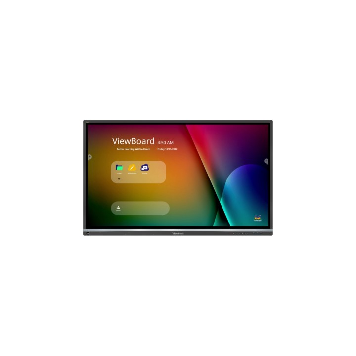 Viewsonic IFP5550-5 pizarra blanca interactiva 139,7 cm (55") 3840 x 2160 Pixeles Pantalla táctil Negro HDMI