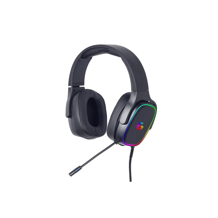 Gembird GHS-SANPO-S300 auricular y casco Auriculares Alámbrico Diadema Juego USB tipo A Negro