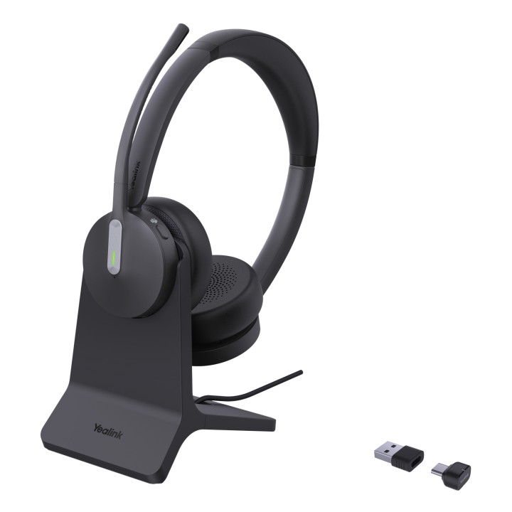 Yealink BH70 Dual with Stand USB-C/A Headset Auriculares Inalámbrico Diadema Oficina/Centro de llamadas USB tipo A Bluetooth