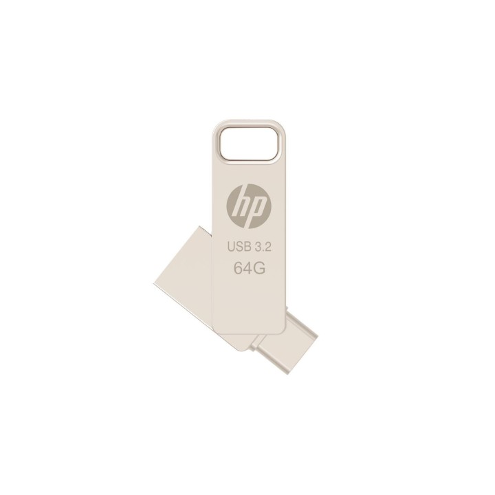 PNY HP x206C unidad flash USB 64 GB USB Type-A / USB Type-C 3.2 Gen 1 (3.1 Gen 1) Plata