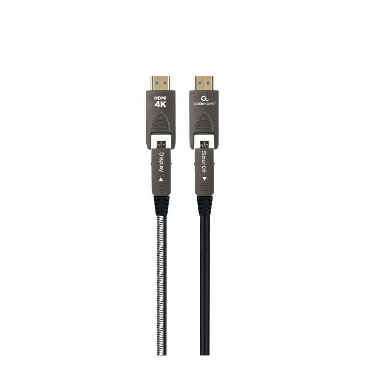 Gembird CCAP-HDMIDD-AOC-10M cable HDMI HDMI Type-A/HDMI Type-D Negro