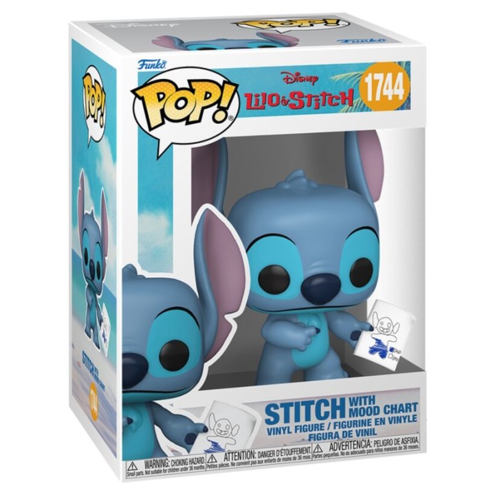 Figura POP Disney Lilo & Stitch - Stitch with Mood Chart 5 + 1 Chase