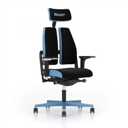 Piqueras y Crespo Silla Xilium G Duo traslak X-move azul brazo XD cabecero 2D