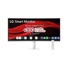 LG 34U601SA-W pantalla para PC 86,4 cm (34") 3440 x 1440 Pixeles Dual WQHD LCD Blanco