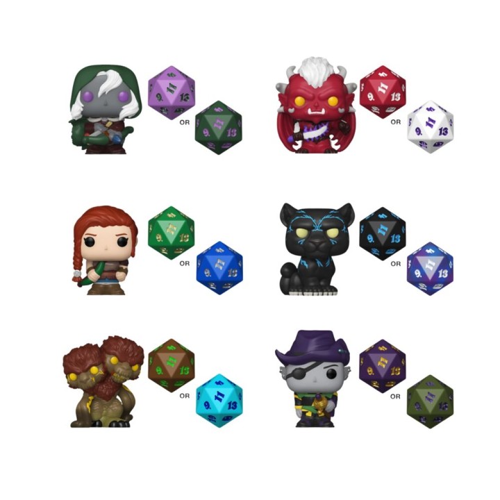 Figuras Bitty POP Dungeons & Dragons surtido