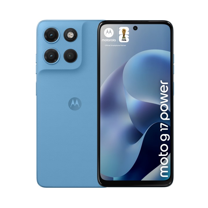 Motorola moto g17 power 17,1 cm (6.72") Ranura híbrida Dual SIM Android 15 USB Tipo C 4 GB 256 GB 6000 mAh Azul