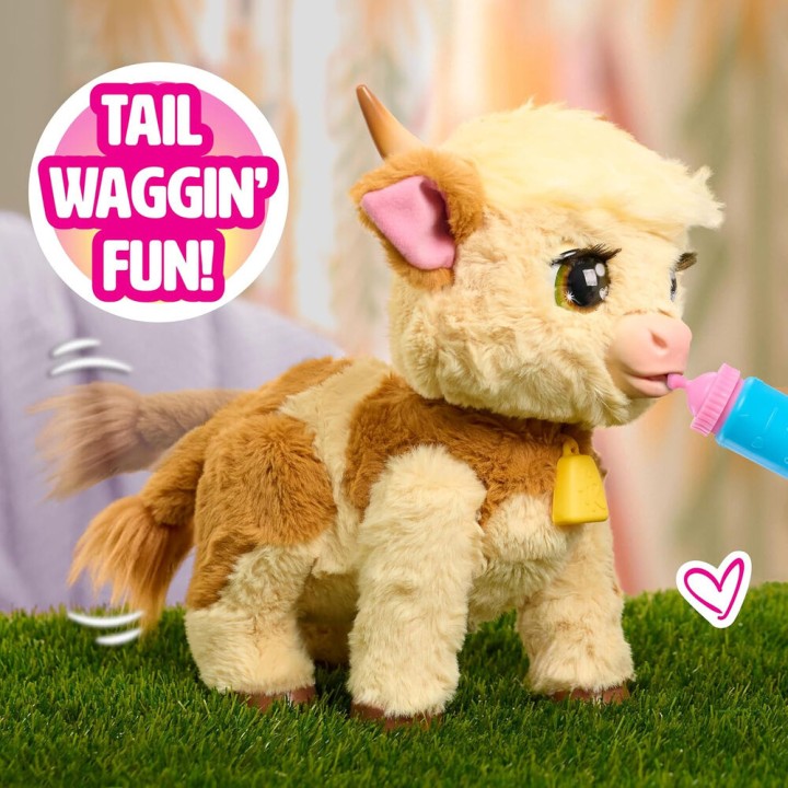 Peluche interactivo Vaca Maggie FurReal