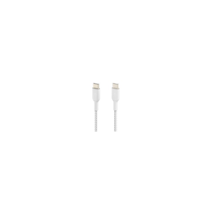 Belkin BoostCharge cable USB 2 m USB C 60 W Blanco