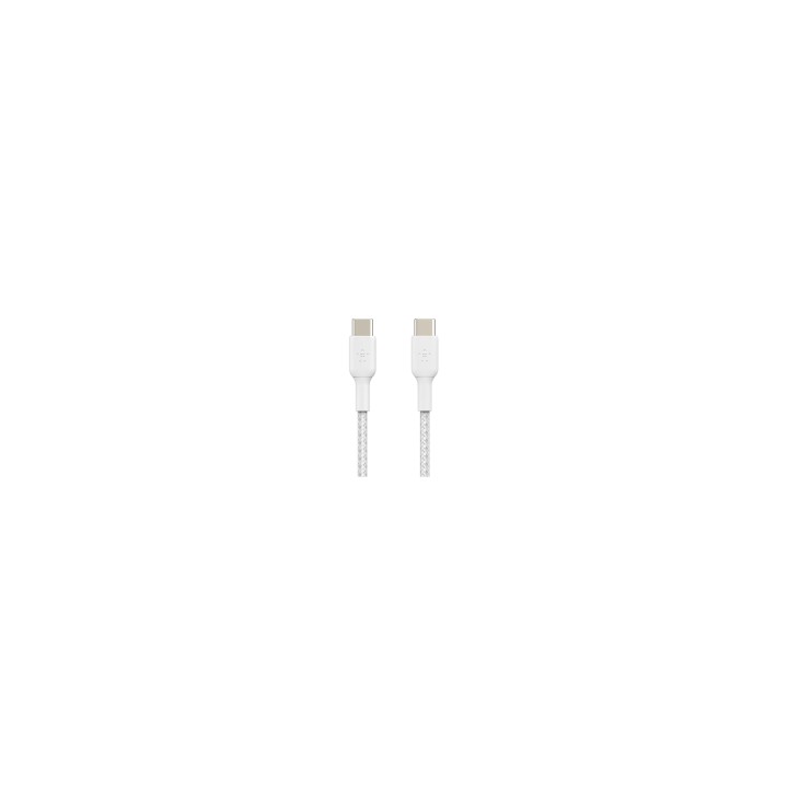 Belkin BoostCharge cable USB 2 m USB C 60 W Blanco