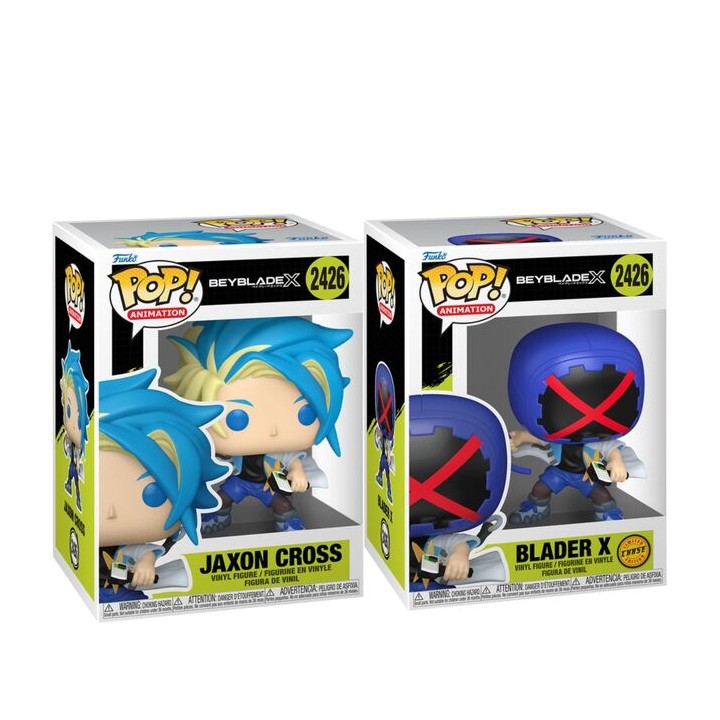 Figura POP Beyblade X Jaxon Cross 5 + 1 Chase