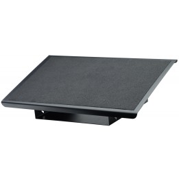 Fellowes 8064101 reposapiés metal negro