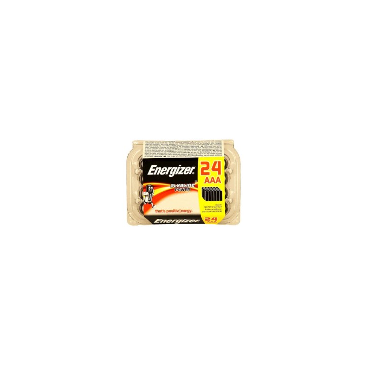 CAJA 24 PILAS ENERGIZER ALKALINAS POWER TIPO LR03 AAA E300456502
