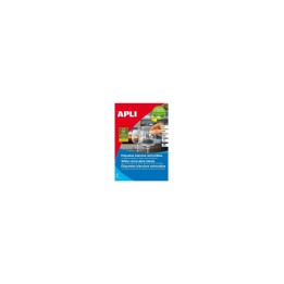 CAJA DE ETIQUETAS ADHESIVAS APLI A4 45 X 8 MM 25 HOJAS 10314