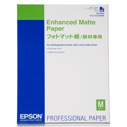 Papel Epson Enhanced Matte Paper, DIN A2, 192 g/m², 50 hojas C13S042095