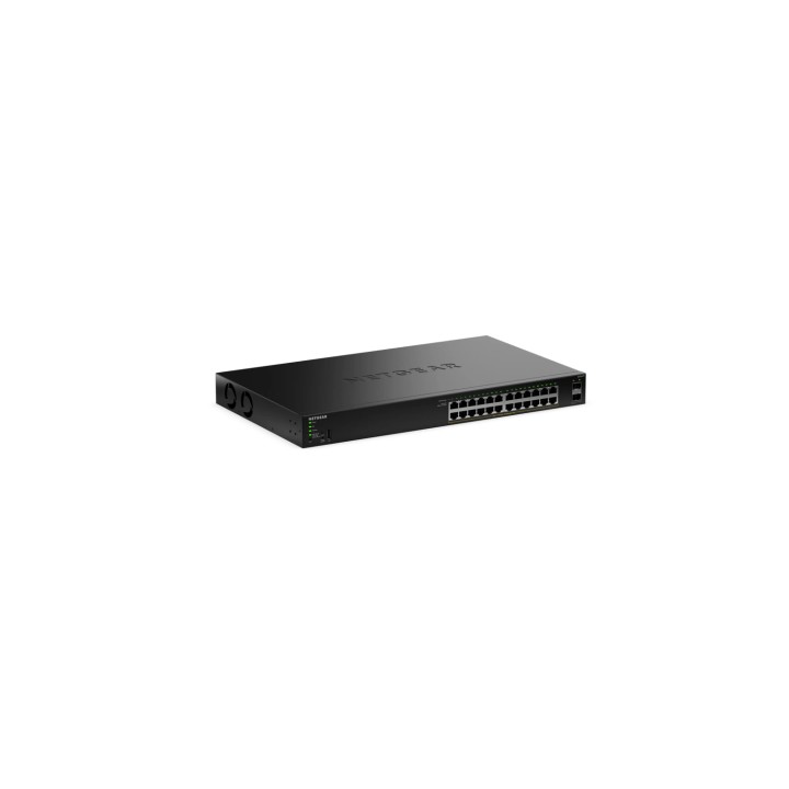 NETGEAR GS324TPv2 Gestionado L2/L3 Gigabit Ethernet (10/100/1000) Energía sobre Ethernet (PoE) 1U Negro