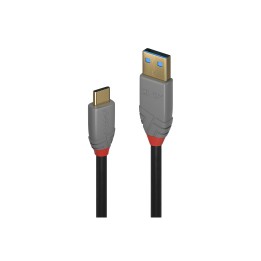 Lindy 36913 cable USB 2 m USB C USB A Negro