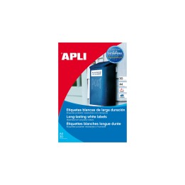 APLI 12112 etiqueta de impresora Blanco Etiqueta para impresora autoadhesiva