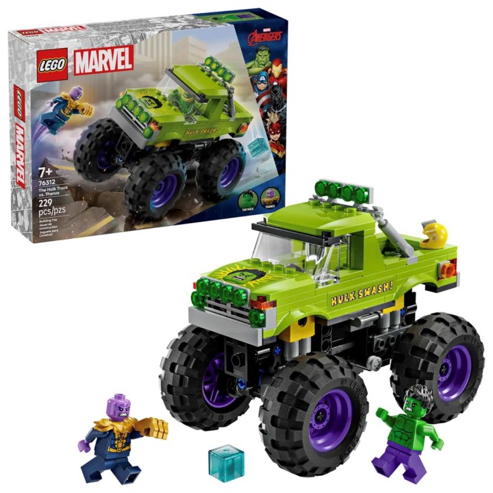 LEGO 76312 Camión de Hulk vs.Thanos