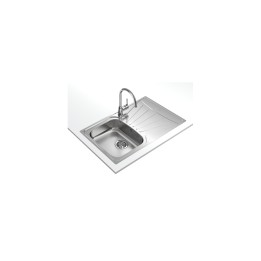 Teka StarBright 45 E-XP 1C 1E Lavabo sobre-encimera Rectangular Acero inoxidable