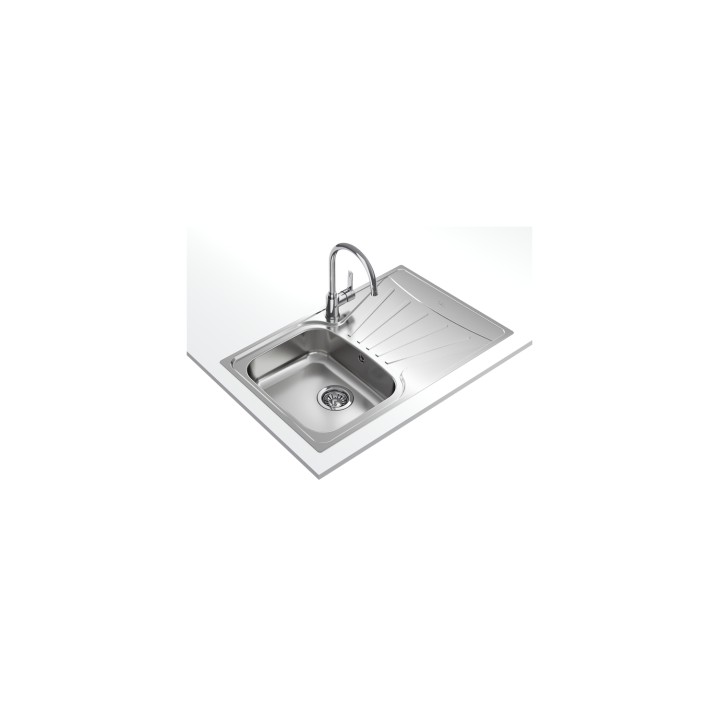 Teka StarBright 45 E-XP 1C 1E Lavabo sobre-encimera Rectangular Acero inoxidable