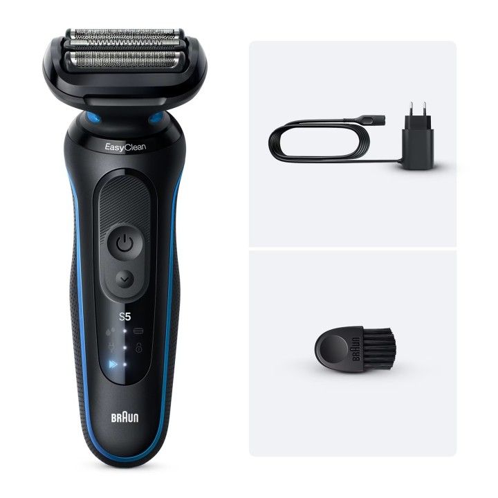 Braun Series 5 52-B1000s Máquina de afeitar de láminas Negro
