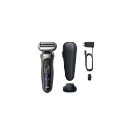 Braun Series 7 72-C1200s Recortadora Negro, Bronce, Acero inoxidable