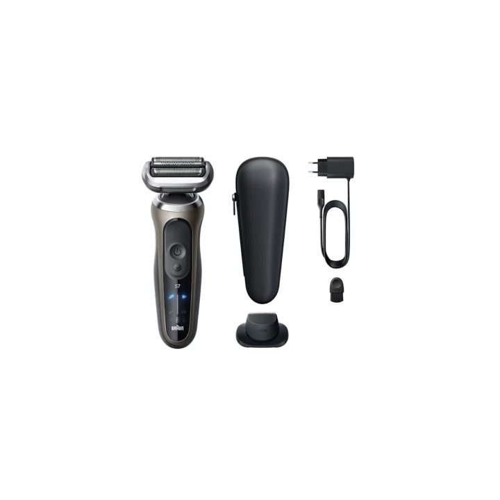 Braun Series 7 72-C1200s Recortadora Negro, Bronce, Acero inoxidable