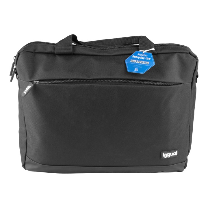 iggual IGG320228 maletines para portátil 39,6 cm (15.6") Maletín Negro