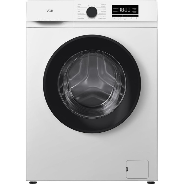 Vok EVW-8BAWL2412 Lavadora 8KG 1200rpm INV Display EF.A