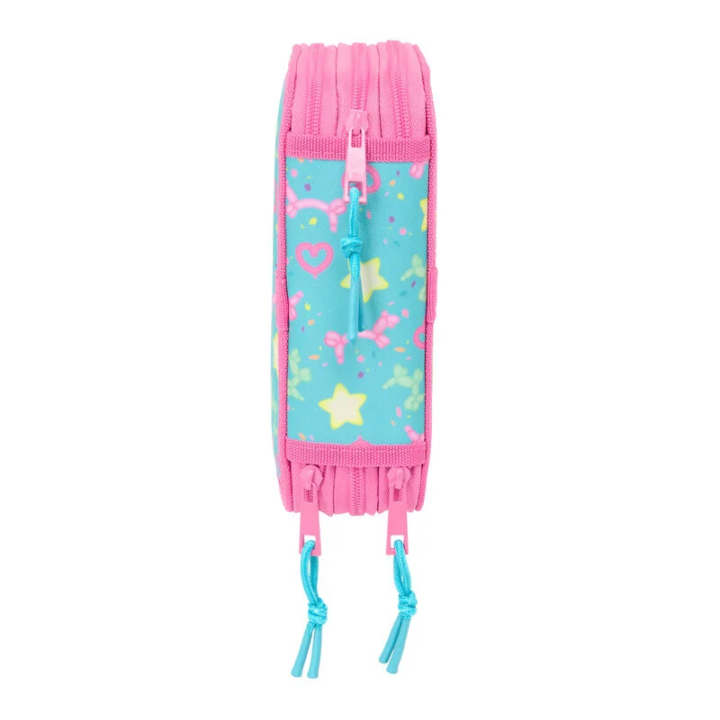 Plumier Confetti La Casa de Muñecas de Gabby triple 37pzs
