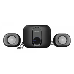 NATEC NGL-2111 sistema de audio para el hogar Minicadena de música para uso doméstico 3 W Negro