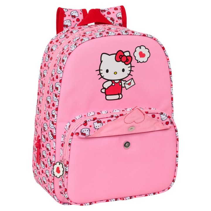 Mochila Hello Kitty 34cm adaptable