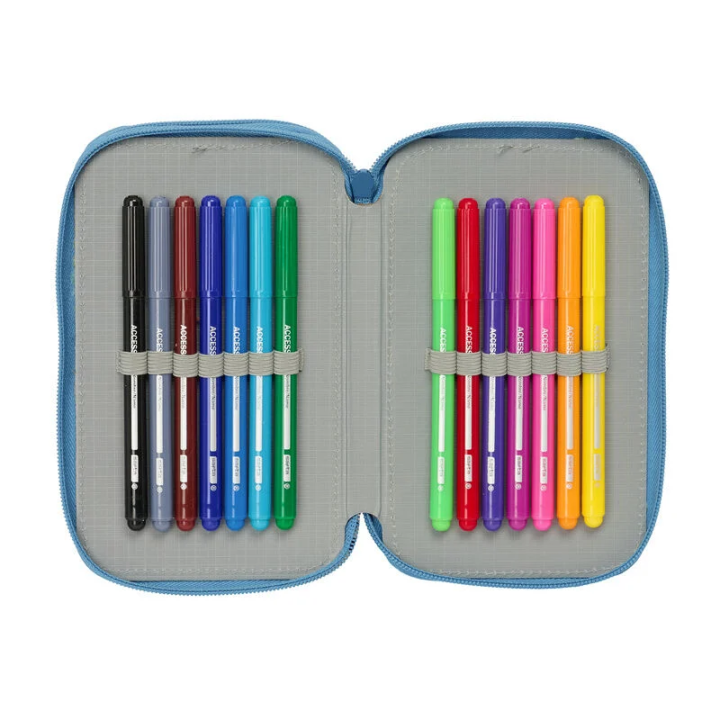 Plumier Frozen Disney triple 37pzs
