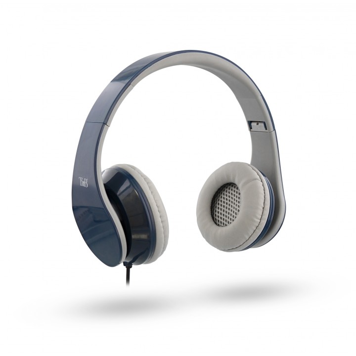 STREAM - Auriculares plegables - azul