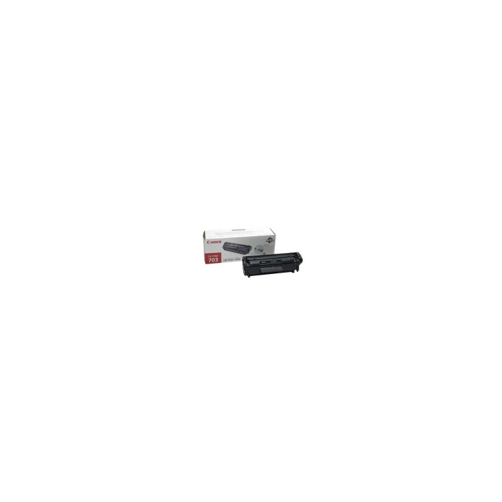 Canon Toner CRG703 Black cartucho de tóner 3 pieza(s) Original Negro