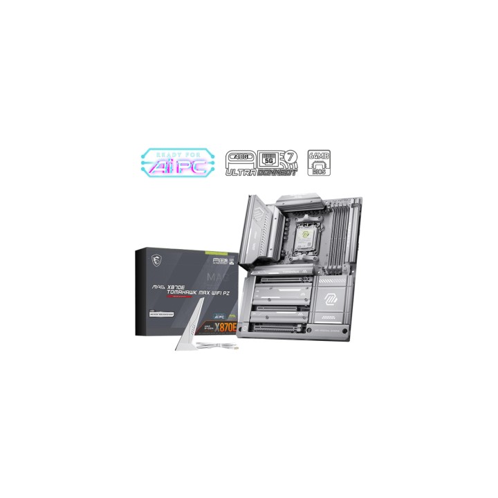 MSI MAG X870E TOMAHAWK MAX WIFI PZ placa base AMD X870E Zócalo AM5 ATX