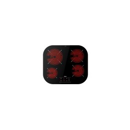 Teka TCC 64310 TTC BK Negro Integrado 59 cm Cerámico 4 zona(s)