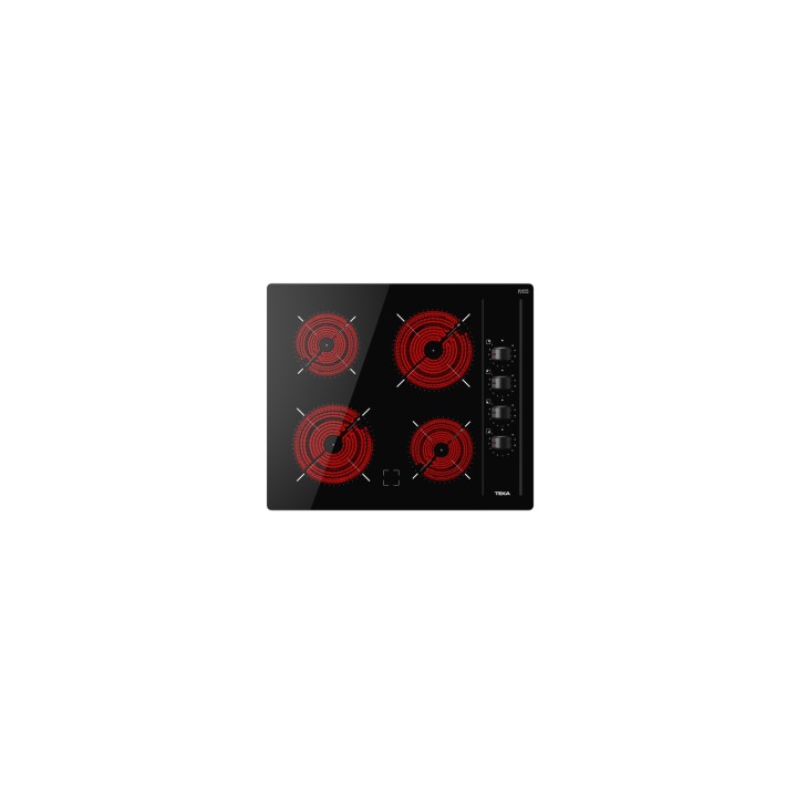 Teka TBC 64000 XFL Negro Integrado 60 cm Cerámico 4 zona(s)