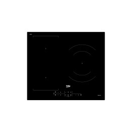 Beko HII63201FMT hobs Negro Integrado 60 cm Con placa de inducción 3 zona(s)