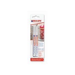 Edding e-751 Blanco 2 pieza(s)