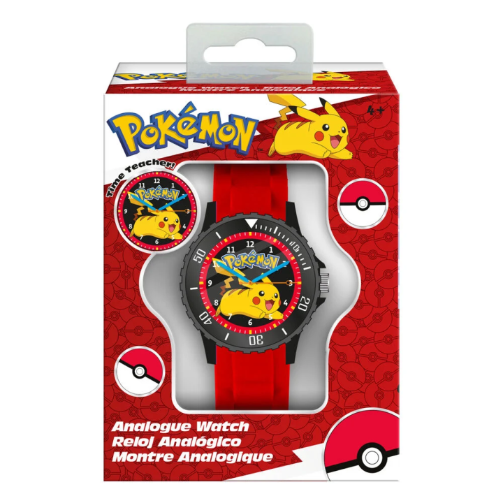 Reloj analogico Pokemon