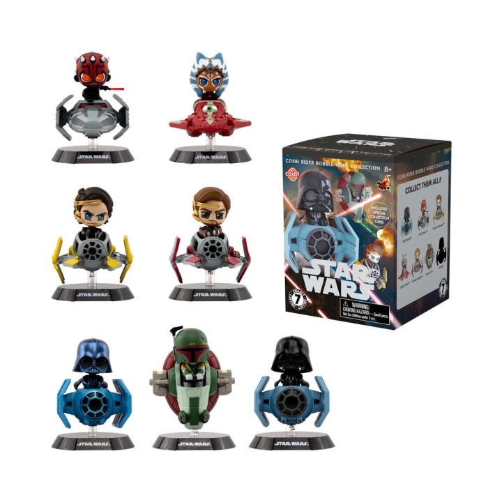 Figura sorpresa Cosbi Riders Series 1 Star Wars surtido