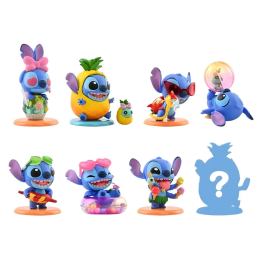 Figura sorpresa Cosbi Stitch on Holiday Stitch Disney surtido