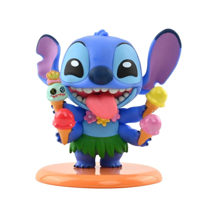 Figura sorpresa Cosbi Stitch on Holiday Stitch Disney surtido