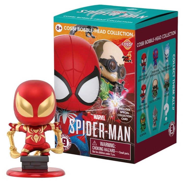 Figura sorpresa Cosbi Spiderman Marvel surtido